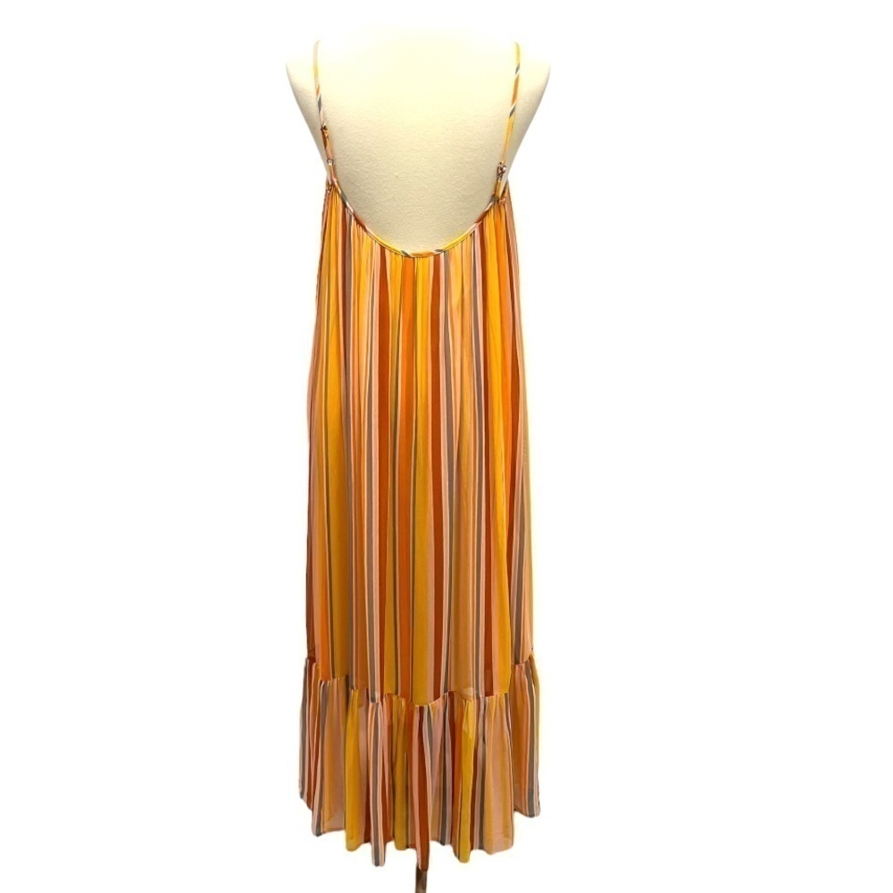 All Saints Paola Stripe Midi Shift Dress Women’s 6 - Picture 8 of 13